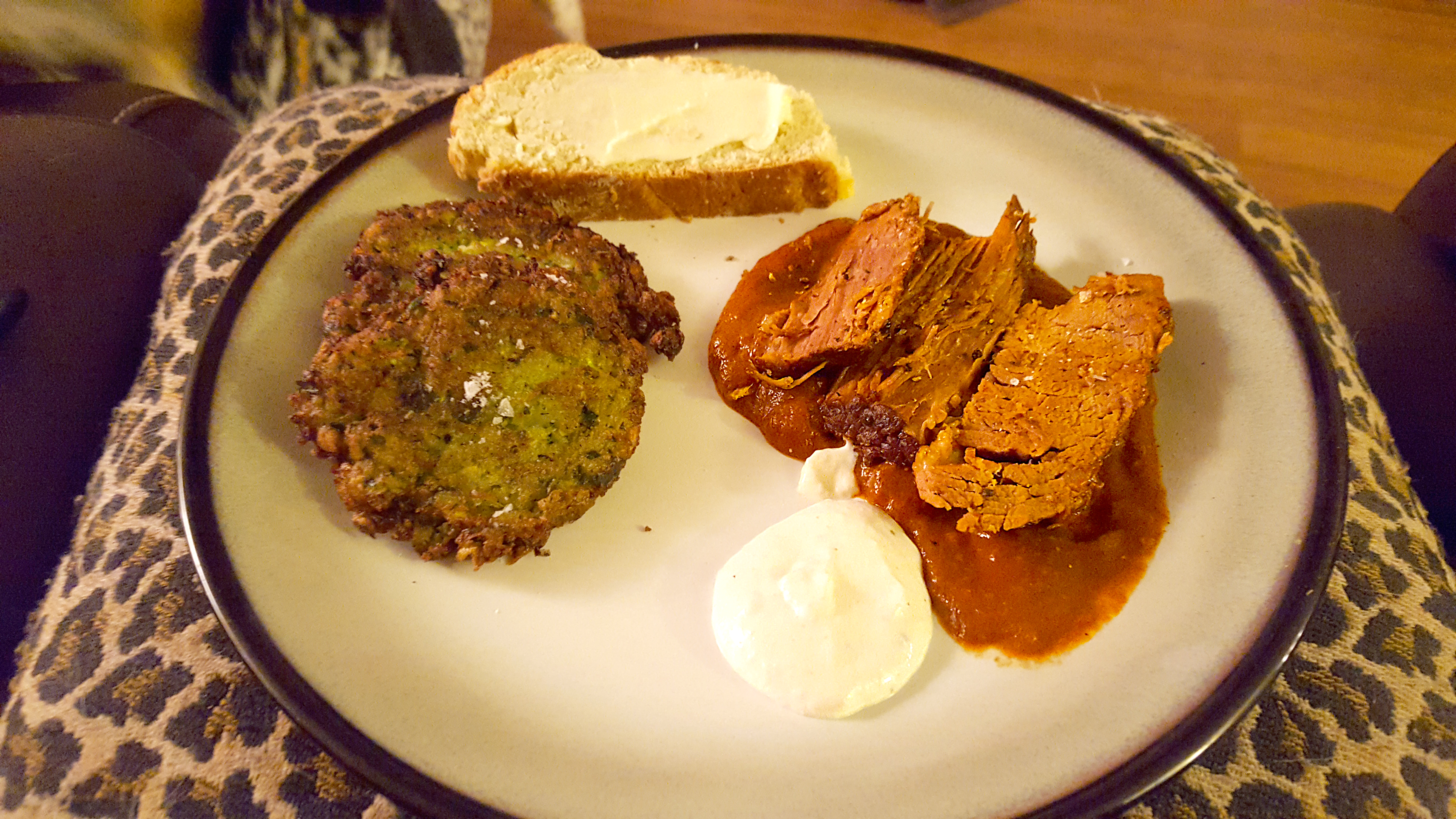 Brisket Hannukkah-Style